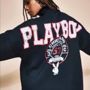 Extreme Oversized Varsity 34 Zip Dress 